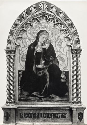Brogi — Pirez Àlvaro - sec. XV - Madonna dell'Umiltà — insieme